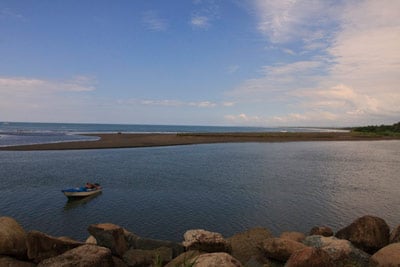 Views of an island from Costa Rica