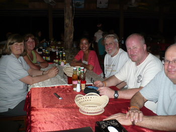 Robert with a group of DWC volunteers in Cambodia