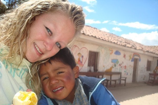 Tanya volunteered in Peru with IVHQ