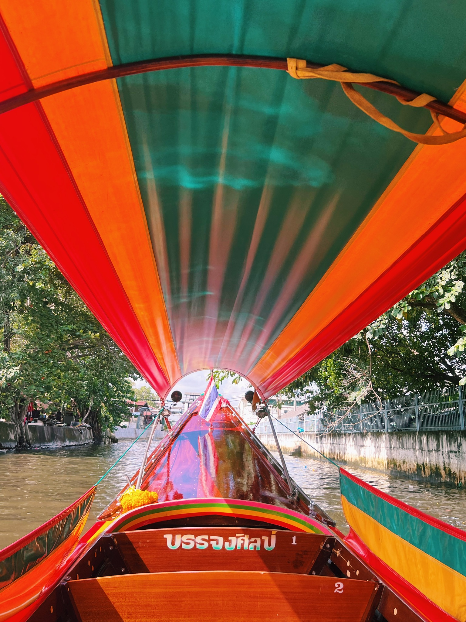 River boat tour in Bangkok 