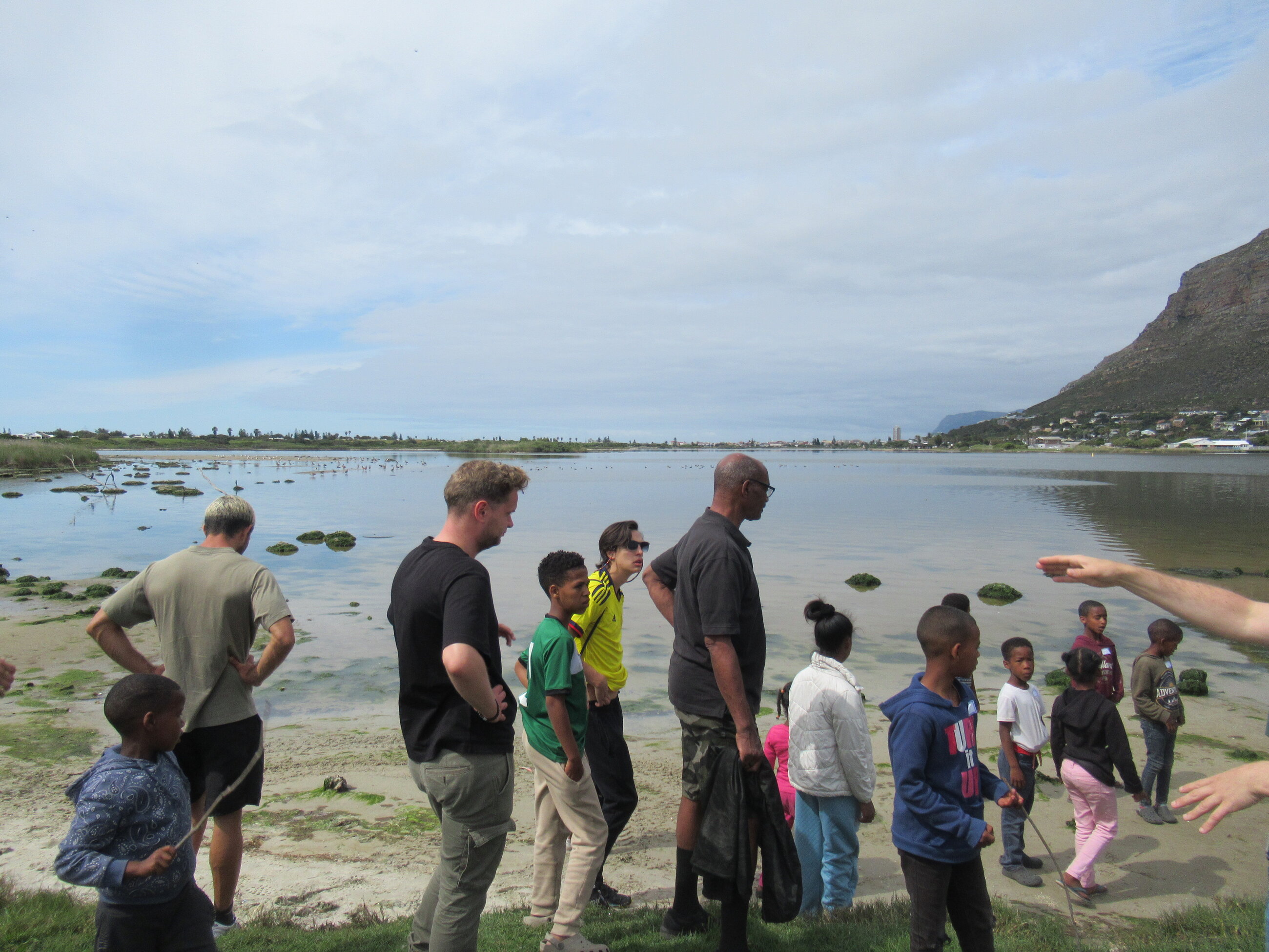 A morning at the Tidal pool, teaching water safety