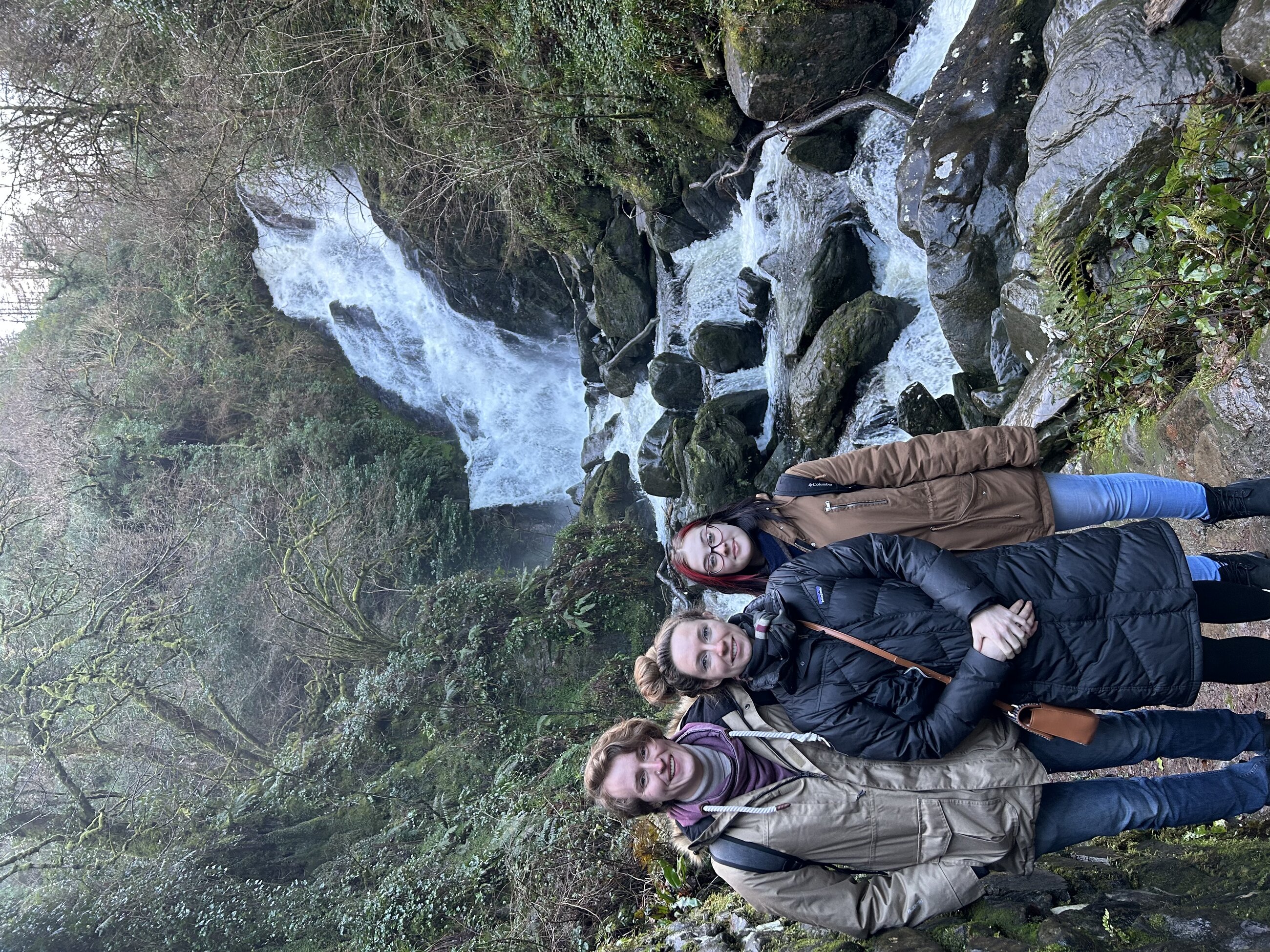 Some of us at Torc Waterfall 