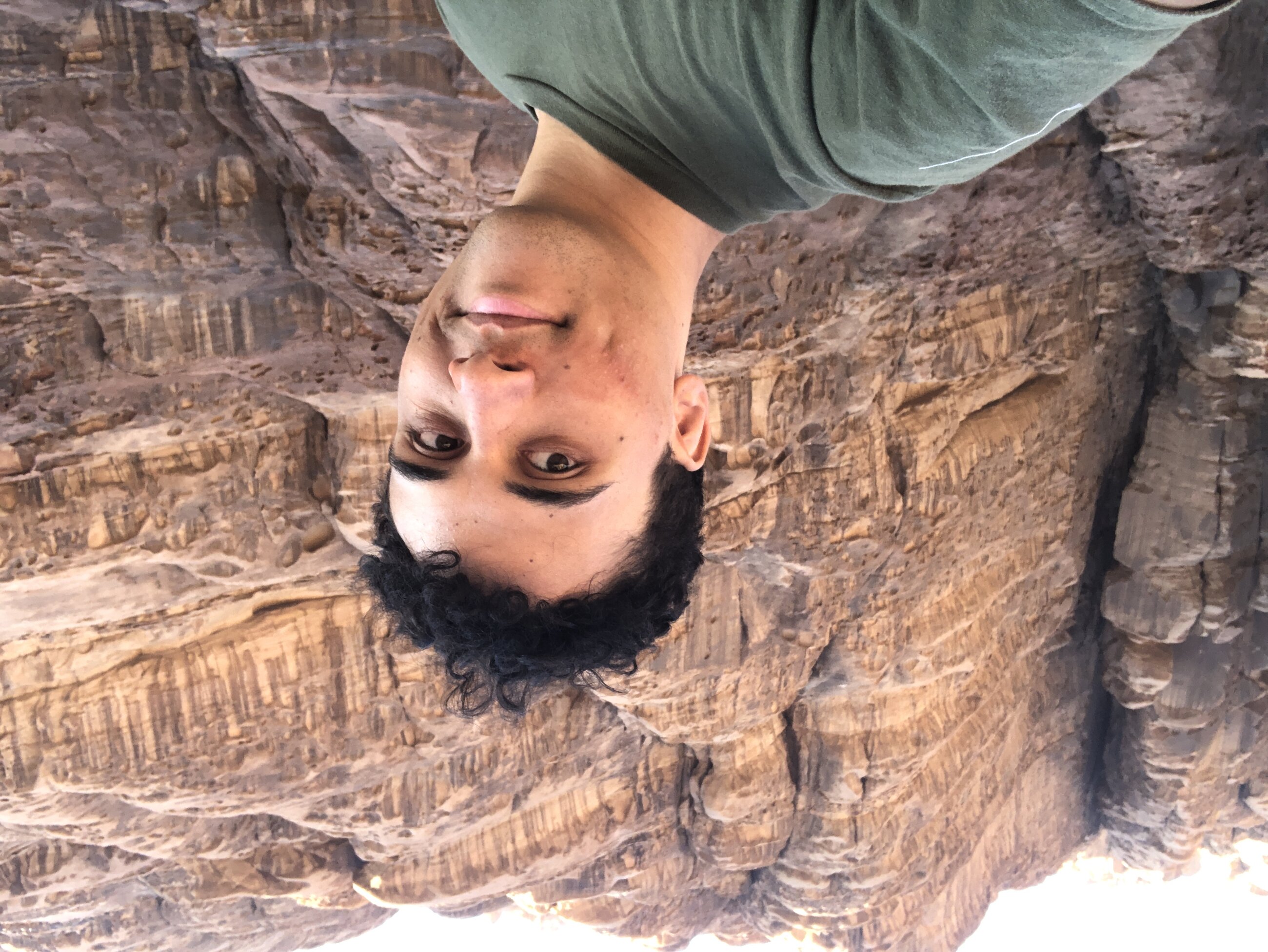 Selfie in Wadi Rum on included CIEE trip