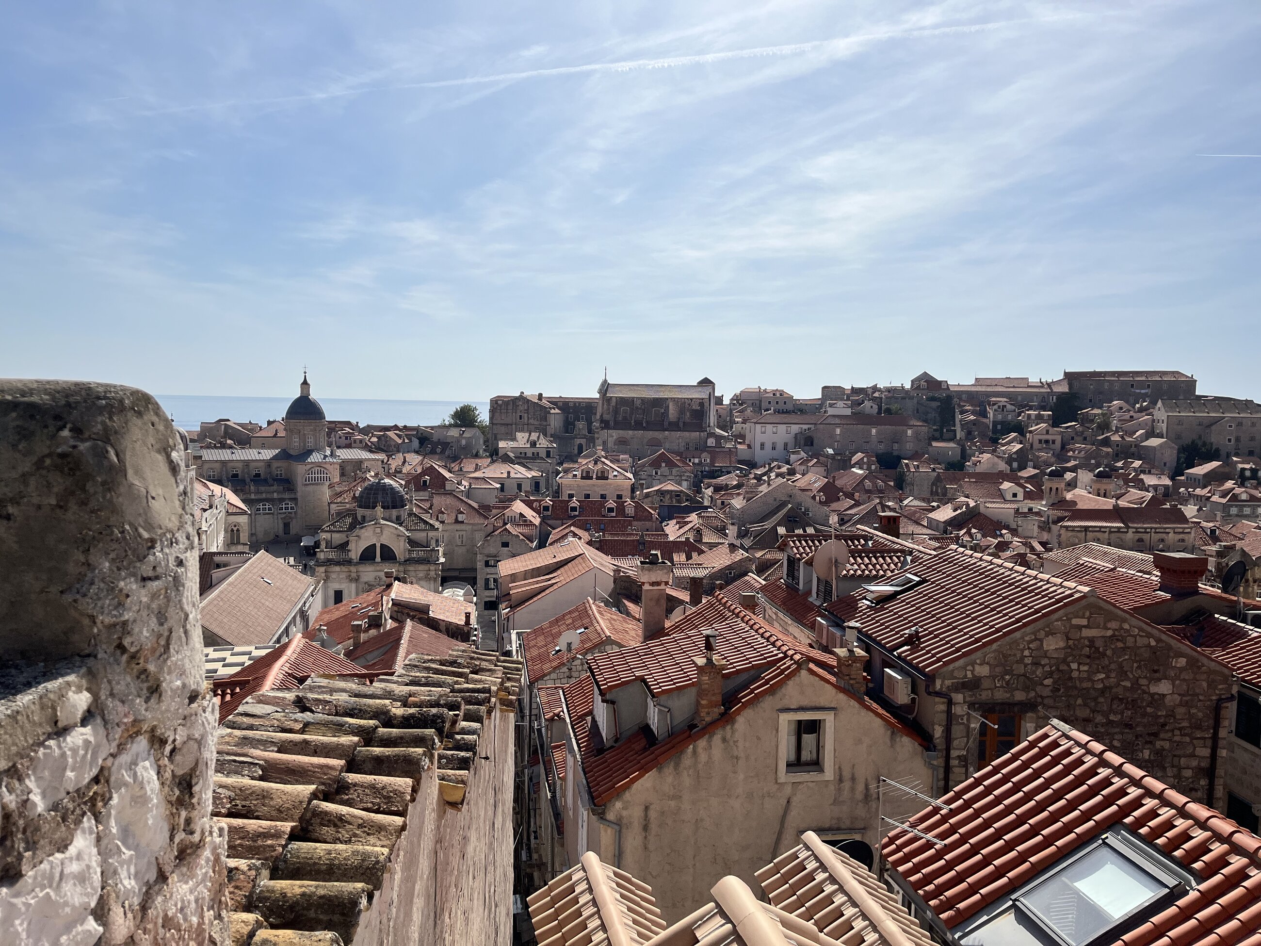The View of Old Town Dubrovnik