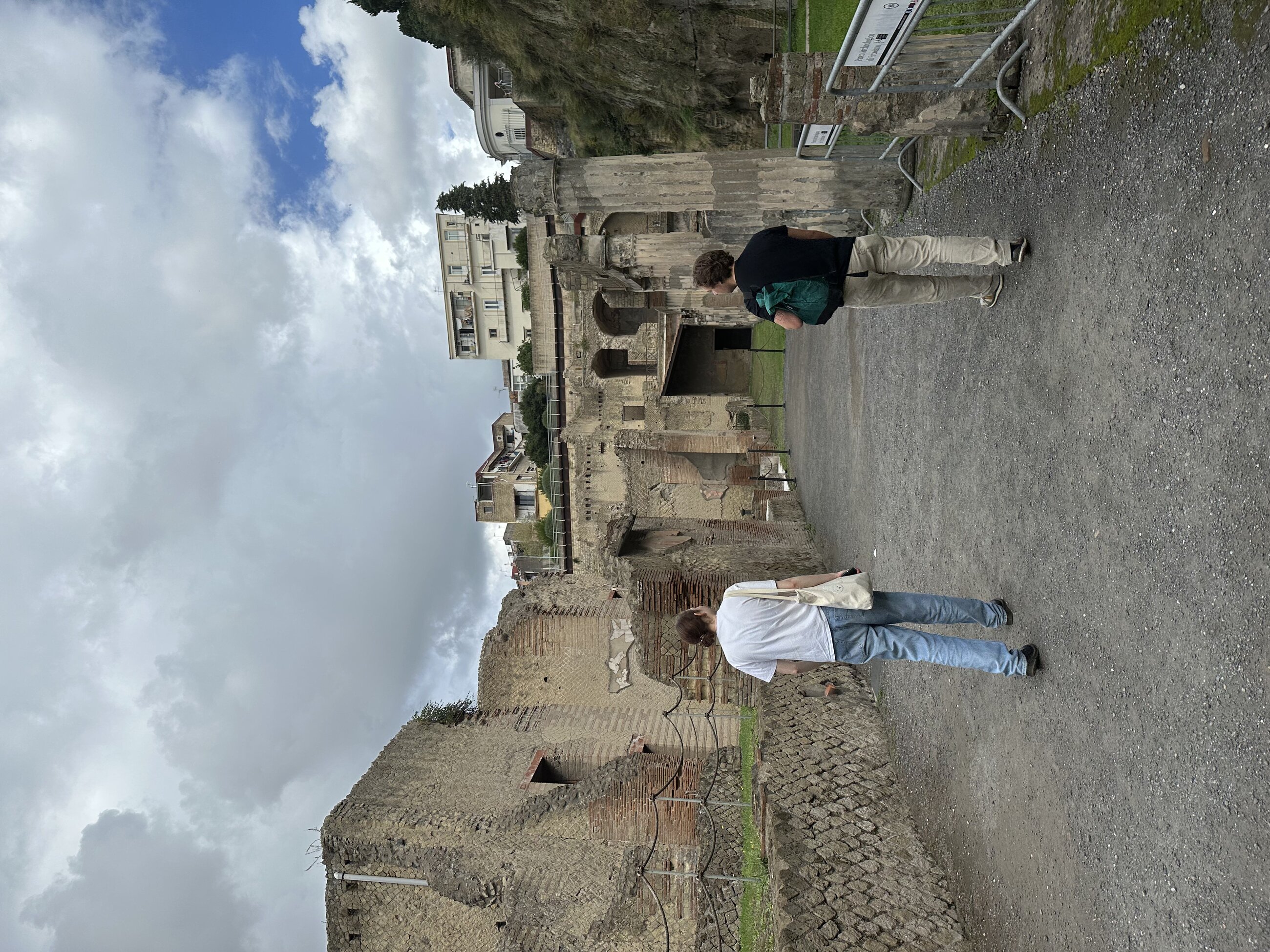 The Herculaneum is way smaller, but maybe even prettier than Pompeii!