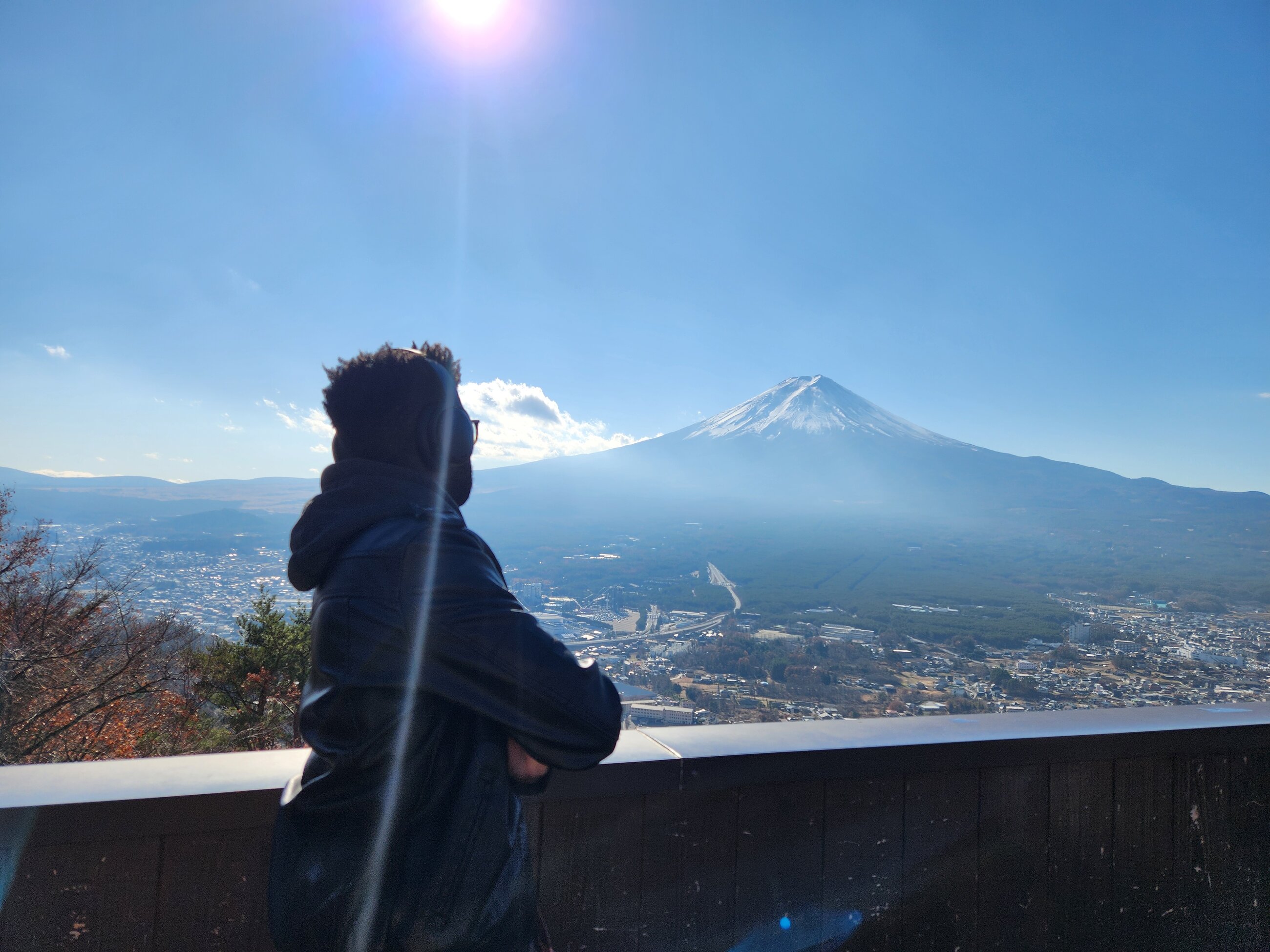 Mount Fuji At a Distance