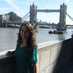 Lindsay studied abroad in London with CAPA 