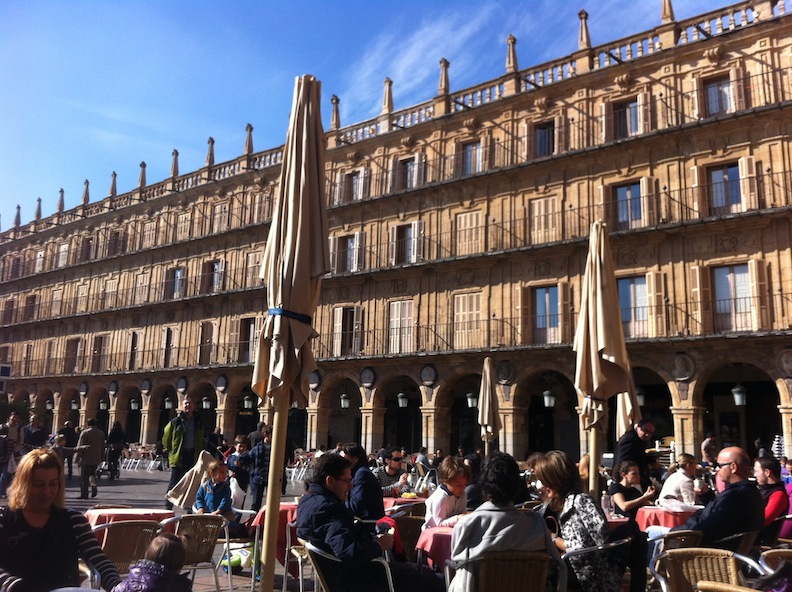AIFS Salamanca, Spain outside students