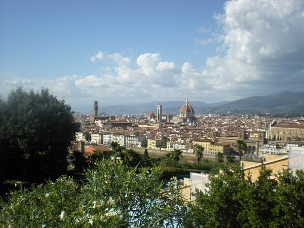 A view of beautiful Florence