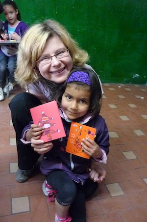 Volunteer teaching in Colombia