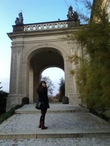 Jill during her study abroad in Prague!