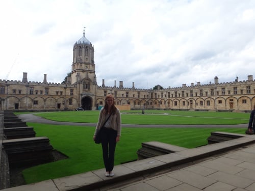Kelsey Schutte studied with USAC in England
