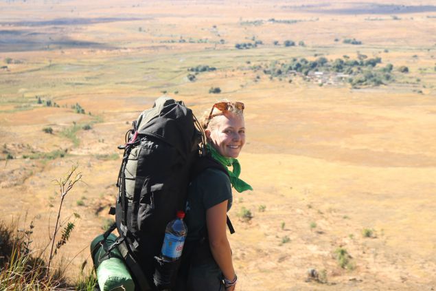 overnight backpacking in Madagascar 
