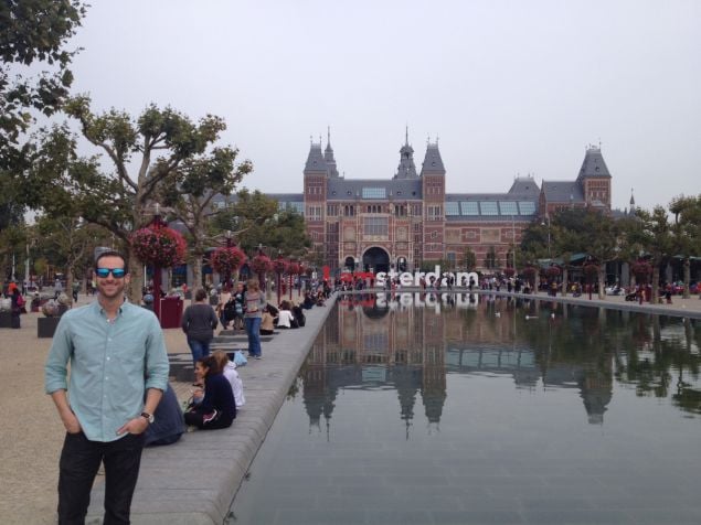 traveling in Amsterdam
