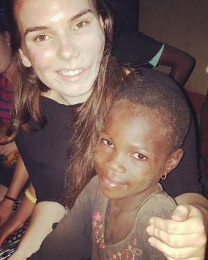 volunteering at an orphanage in Ghana