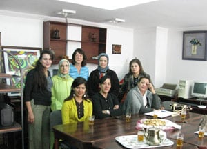 Teaching English to Moroccan women