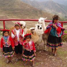 Indigenous Peruvian women