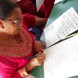 Women at workshop in Nepal 