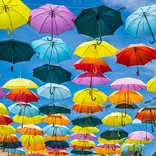 madrid umbrellas