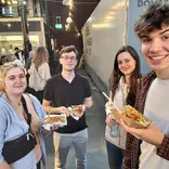 Students on a Berlin food tour