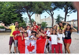 Canada day at camp