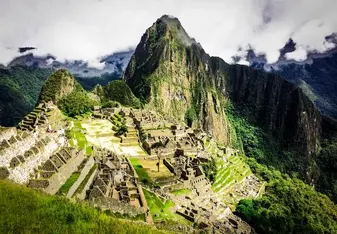 Machu Picchu in the Sacred Valley of Peru