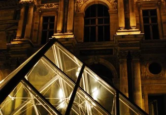 The Louvre pyramid