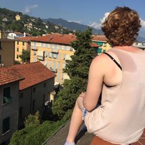 Roof of Hotel in Italy