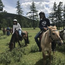 Horse trek in Mongolia 