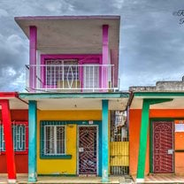 Colorful Homes in Ciego de Avila