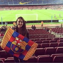 Got to watch the famous Barcelona team win 4-0