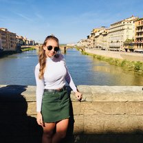 Me in front of the Ponte Vecchio