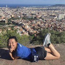 My favorite urban hike ever with a stunning panoramic of Barcelona at the top.