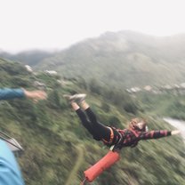 Bungee jumping in Baños