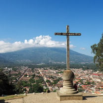 Cerro de la cruz in Antigua