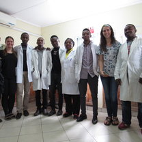 Working with the lab at St. Elizabeth hospital.