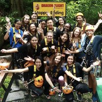 We overcame our fears of heights and experienced the beauty of the Thailand forest in Chiang Mai. 
