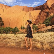 visit to Ayers Rock from Alice Springs