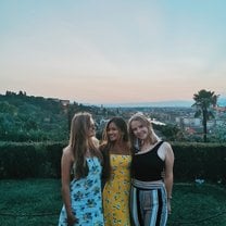 Sunset at Piazza Michelangelo!