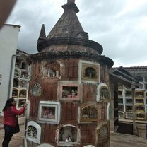 Mausoleum for children in Cusco Peru