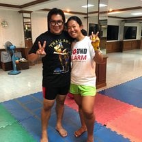 I looked forward to every Monday of Muay Thai for two hours! 