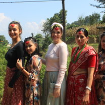 The women in our rural Nepali village homestay 