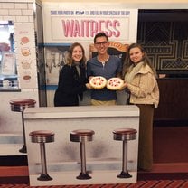 My friends and I at the West End production of WAITRESS!