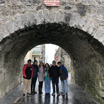 Some of my friends and I on a CAPA trip to Galway, Ireland