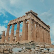 The most historic site in Athens is the Parthenon, arguably the most famous Acropolis in the world. It sits on the top of a rocky hill in the center of Athens.