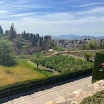 View at the Alhambra Palace