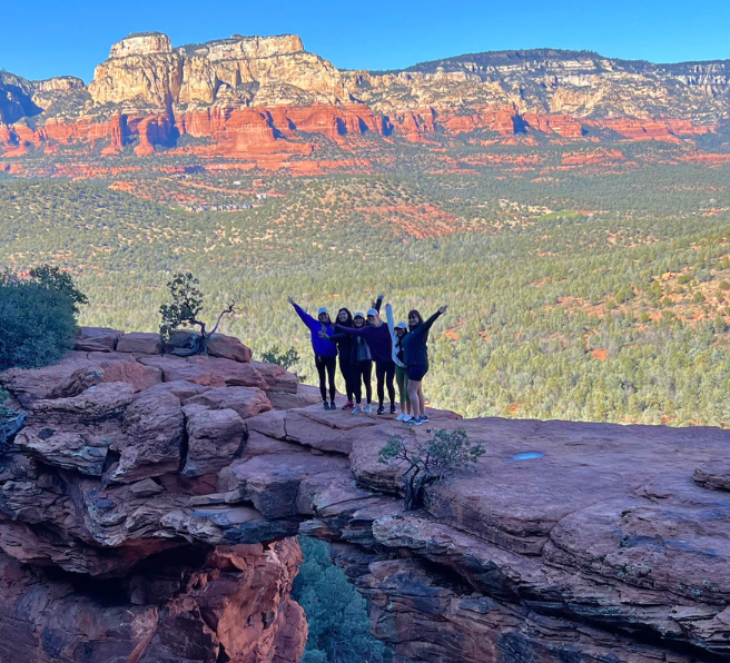 Go Overseas Team in Sedona