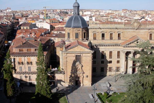 View of the university from the Cathedral's top floor