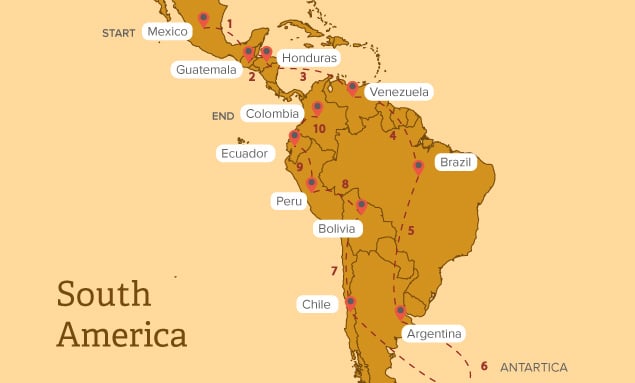 Latin America Gap Year Itinerary Ideas