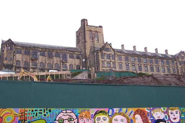 The Main Arts building at Bangor University, dubbed 'Hogwarts'